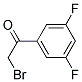 3,5-DIFLUOROPHENACYL BROMID Struktur