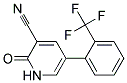 3-CYANO-5-[(TRIFLUOROMETHYL)PHENYL]-2(1H)-PYRIDON Struktur