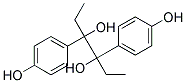 3,4-bis(4-hydroxyphenyl)hexane-3,4-diol  Struktur