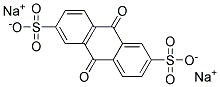 Anthraquinone-2,6-disulfonic acid,sodiumsalt Struktur