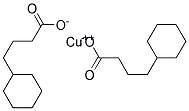 4-Cyclohexylbutyric acid copper salt Struktur