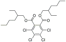 Di(2-ethylhexyl)tetrachlorophthalate Struktur