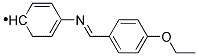 N-(4-Ethoxybenzylidene)-4-aminophenyl Struktur