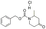 Methyl 1-benzyl-4-oxo-piperidinecarboxylate hydrochloride  Struktur