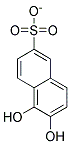 Dihydroxynaphthalene-6-sulfonate  Struktur