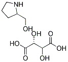 (R)-(-)-2-Pyrrolidinemethanol tartrate Struktur