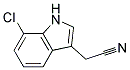 7-Chloroindole-3-acetonitrile Struktur