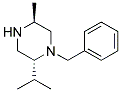 (2R,5S)-1-Benzyl-2-Isopropyl-5-Methyl-Piperazine Struktur