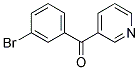 3-(3-Bromobenzoyl)Pyridine Struktur