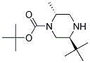 (2R,5S)-1-Boc-5-Tert-Butyl-2-Methyl-Piperazine Struktur