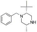 (2R,5R)-1-Benzyl-2-Tert-Butyl-5-Methyl-Piperazine Struktur