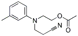 N-Cyanoethyl-N-Acetoxyethyl-M-Toluidine Struktur