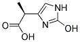 s-2-hydroxy-4-imidazole propionic acid Struktur