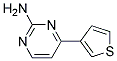 4-(Thien-3-yl)pyrimidin-2-amine Struktur