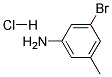 3-Bromo-5-methylaniline hydrochloride Struktur