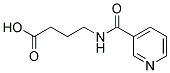 3-[(3-Carboxypropyl)aminocarbonyl]pyridine Struktur