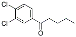 3',4'-Dichlorovalerophenone Struktur