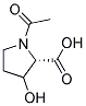 ACETYL HYDROXYPROLINE Struktur