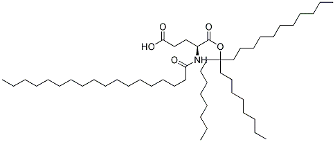 DIOCTYLDODECYL STEAROYL GLUTAMATE Struktur