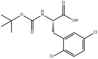 Boc-2,5-Dichloro-L-Phenylalanine, 1213352-71-6, 結(jié)構(gòu)式