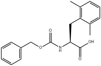 Cbz-2,6-Dimethy-L-Phenylalanine Struktur