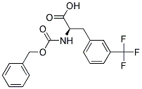 Cbz-3-Trifluoromethyl-D-Phenylalanine Struktur