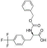 Cbz-4-Trifluoromethyl-D-Phenylalanine Struktur