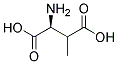 D-3-Methylaspartic acid Struktur