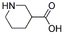 DL-piperidine-3-carboxylic acid Struktur