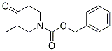 N-(BeNzyloxy carboNyl)-3-methyl-4-piperidoNe Struktur