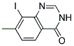 8-iodo-7-methylquinazolin-4(3H)-one Struktur