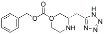 (S)-1-Cbz-3-(1H-tetrazol-5-ylmethyl)morpholine Struktur