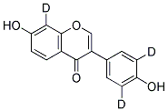 DAIDZEIN (3',5',8-D3, 97%) 60 UG/ML IN ACETONITRILE Struktur