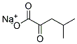 ALPHA-KETOISOCAPROIC ACID, SODIUM SALT (1-13C, 99%) Struktur