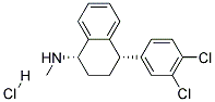 S-(+)-SERTRALINE HYDROCHLORIDE Struktur