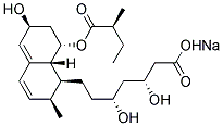 PRAVASTATIN SODIUM REFERENCE SPECTRUM EPY(CRM STANDARD) Struktur