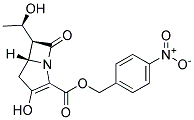 (5R,6S)-3-HYDROXY-6-((R)-1-HYDROXY-ETHYL)-7-OXO-1-AZA-BICYCLO[3.2.0]HEPT-2-ENE-2-CARBOXYLIC ACID 4-NITRO-BENZYL ESTER Struktur