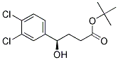 (R)-4-(3,4-DICHLORO-PHENYL)-4-HYDROXY-BUTYRIC ACID TERT-BUTYL ESTER Struktur