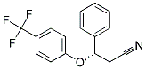 (S)-3-PHENYL-3-(4-TRIFLUOROMETHYL-PHENOXY)-PROPIONITRILE Struktur