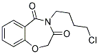 4-(4-CHLORO-BUTYL)-BENZO[F][1,4]OXAZEPINE-3,5-DIONE Struktur