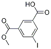 5-IODO-ISOPHTHALIC ACID MONOMETHYL ESTER Struktur