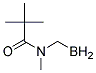 N-BORANYLMETHYL-2,2,N-TRIMETHYL-PROPIONAMIDE Struktur