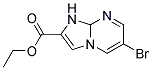 6-BROMO-1,8A-DIHYDRO-IMIDAZO[1,2-A]PYRIMIDINE-2-CARBOXYLIC ACID ETHYL ESTER Struktur