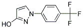 3-HYDROXY-1-[4-(TRIFLUOROMETHYL)PHENYL]-1H-PYRAZOLE Struktur