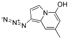 5-Hydroxy-7-Methyltriazoindolizine Struktur