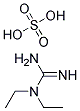 diethylguanidine sulfate Struktur