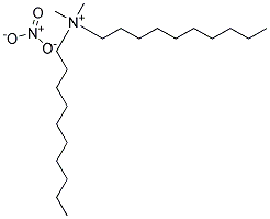 Didecyl dimethyl ammonium nitrate Struktur