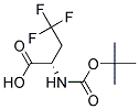 (S)-N-Boc-4,4,4-Trifluoro-2-AminoButyricAcid Struktur