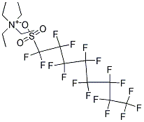 TetraethylammoniumPerfluoroctylsulfonate Struktur