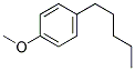 4-N-Amyl-Methoxybenzene Struktur